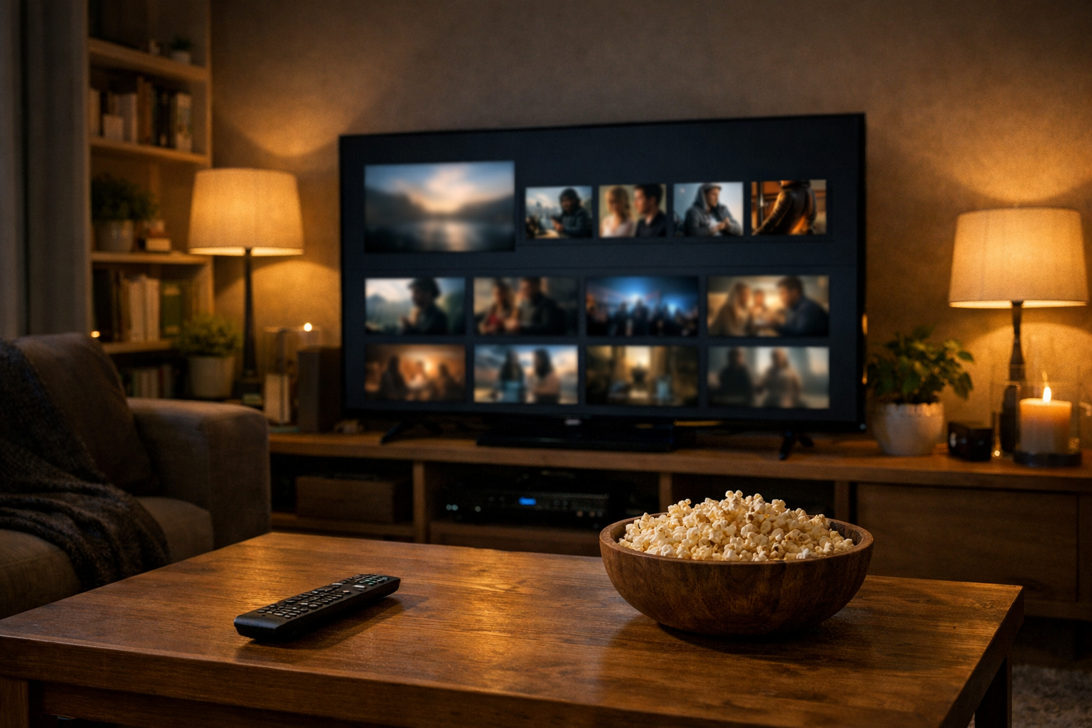 Wybór filmów i seriali w serwisie VOD